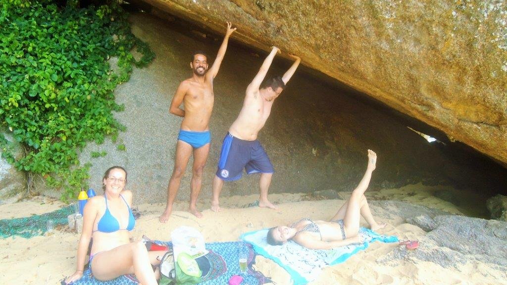 E fizemos também exercícios