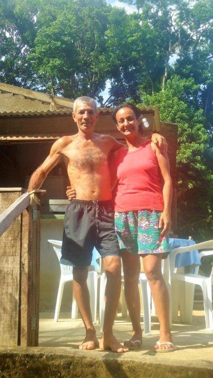 O casal simpatia: Dona Teresa e Carlinho