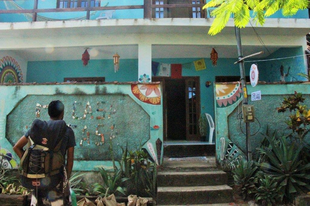 Hostel Mi Casa, Tu Casa, bem no começo da praia